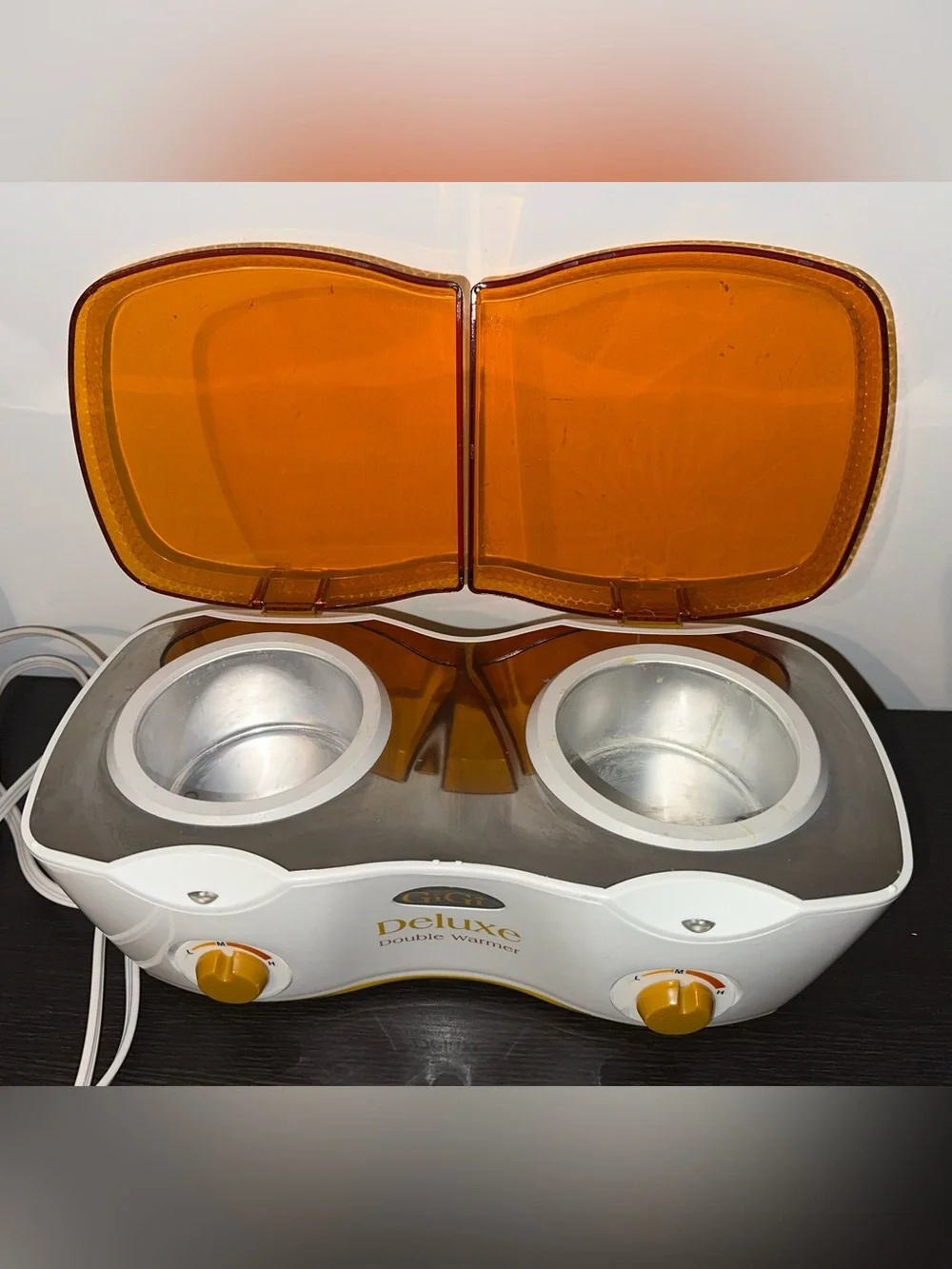 Deluxe Double Wax Warmer & Soft Wax for all skin types with pre & post wax care.